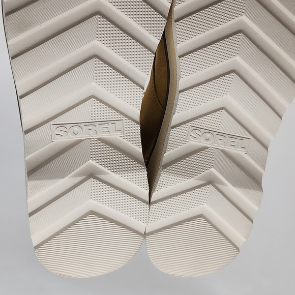 SOREL Women's Hi-Line Waterproof Lace Up Boots Geo Yellow Suede Lightweight Sz 8 - Picture 10 of 15